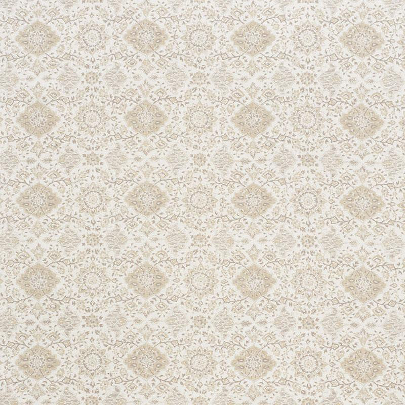 Montecito Floral Neutral 177621 by Schumacher Fabric Mark D. Sikes 9.0" - Fabric Carolina -
