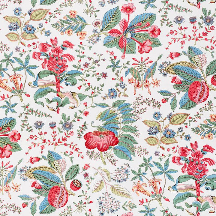 Pomegranate Botanical Document 178121 by Schumacher Fabric Schumacher Classics 18.0" - Fabric Carolina -
