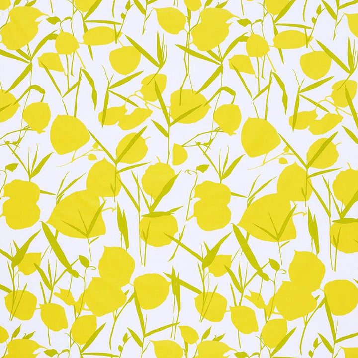 Joan Yellow 178850 by Schumacher Fabric Flower Power 28.5" - Fabric Carolina -