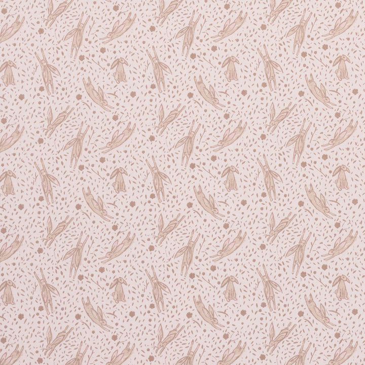 Rabbit High Performance Print Blush 180441 by Schumacher Fabric Marie-Chantal 6.75" - Fabric Carolina -