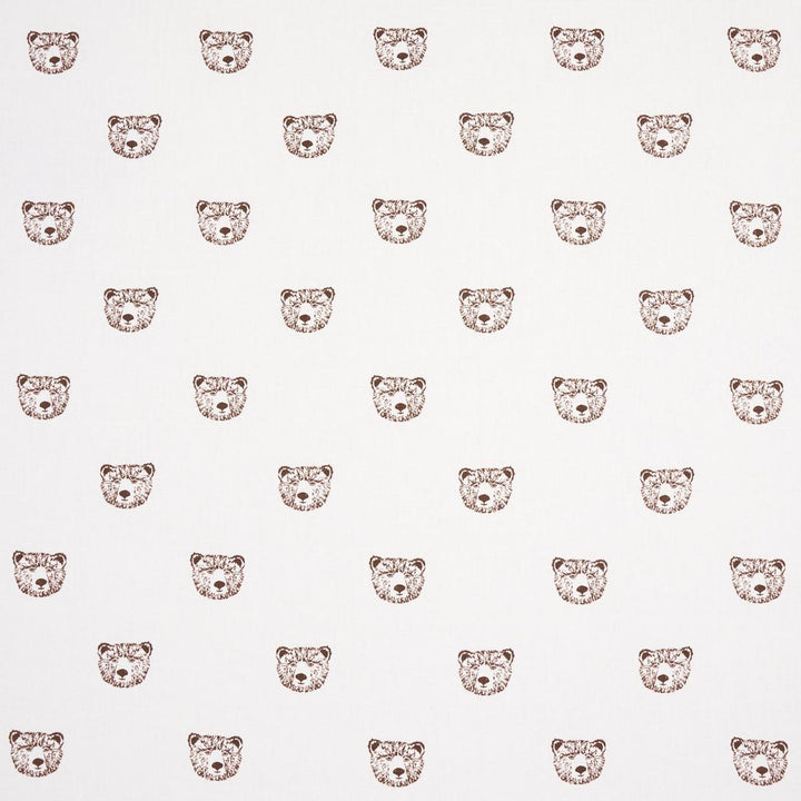 Bear High Performance Print Ivory 180470 by Schumacher Fabric Marie-Chantal 5.38" - Fabric Carolina -