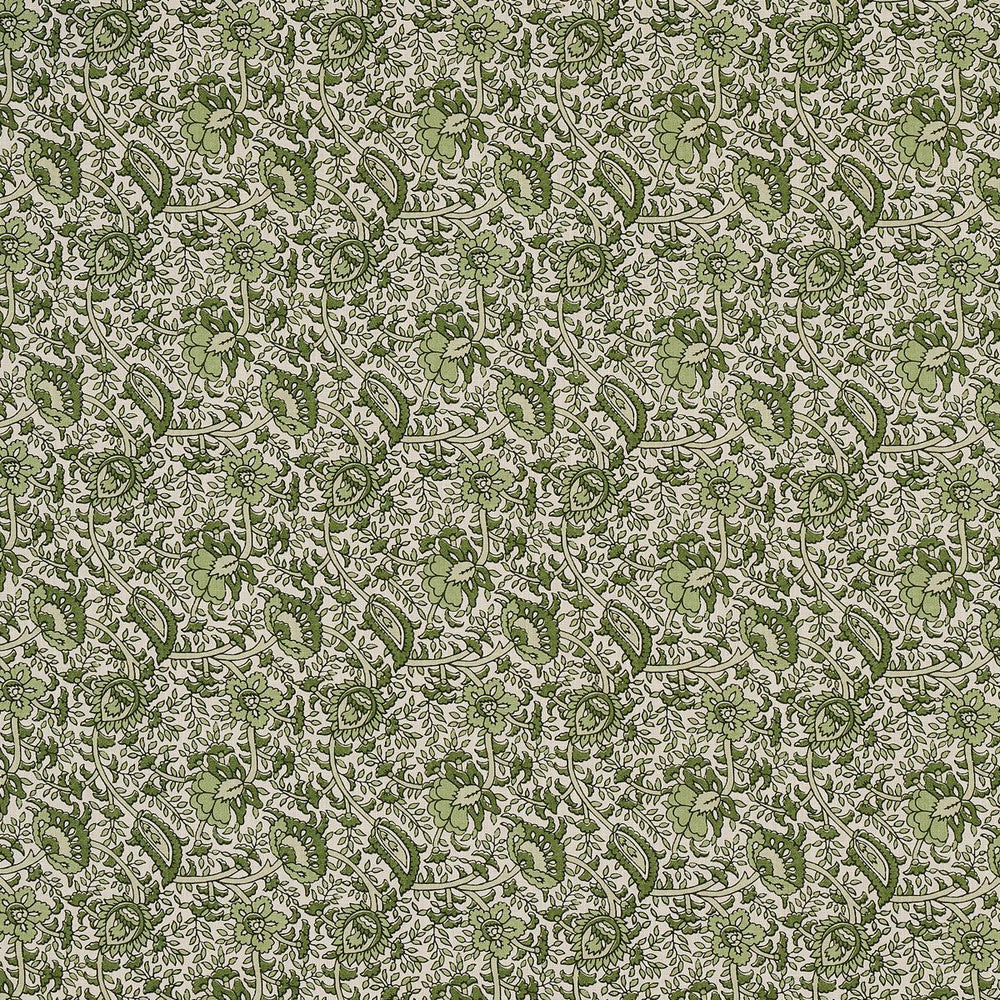 Daisy Indoor/Outdoor Leaf Green 180711 by Schumacher Fabric Mark D. Sikes 54.0" - Fabric Carolina -