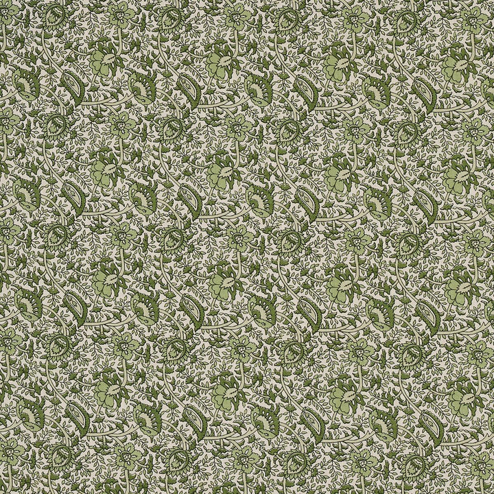 Daisy Indoor/Outdoor Leaf Green 180711 by Schumacher Fabric Mark D. Sikes 54.0" - Fabric Carolina -