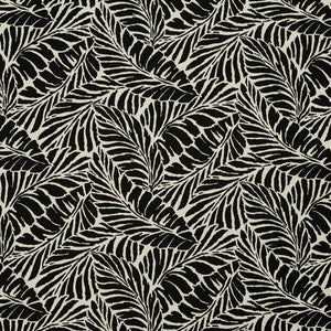 4606 Ebony Leaf by Charlotte Fabric