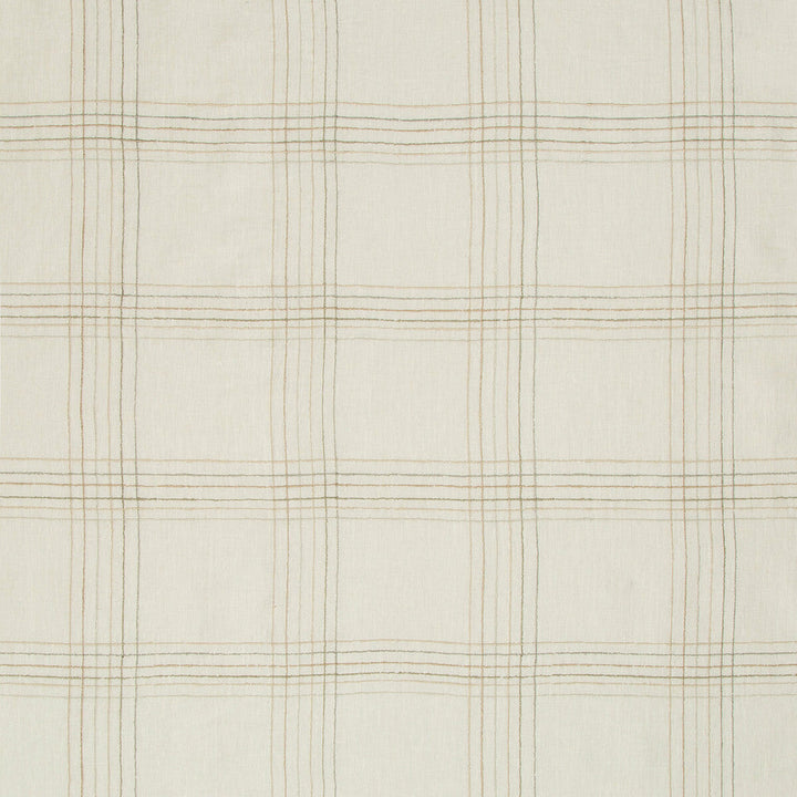 Tied And True Beach by Kravet Design Designer Fabric NATE BERKUS WELL-TRAVELED LINEN - 95%;VISCOSE - 5% India - Horizontal: 17.2 and Vertical: 15 52 - Swanky Fabrics -