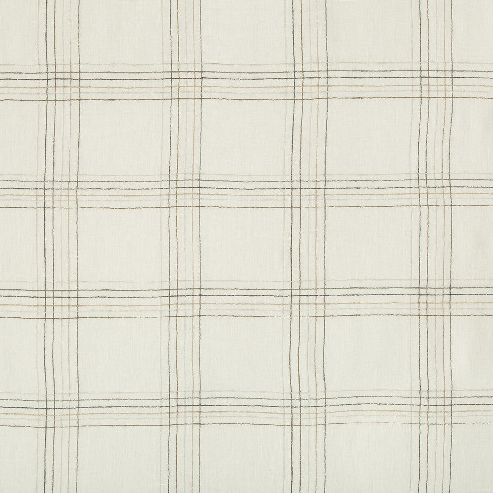 Tied And True Dove by Kravet Design Fabric NATE BERKUS WELL-TRAVELED LINEN - 95%;VISCOSE - 5% India Horizontal: 17.2 and Vertical: 15 52 - Fabric Carolina -