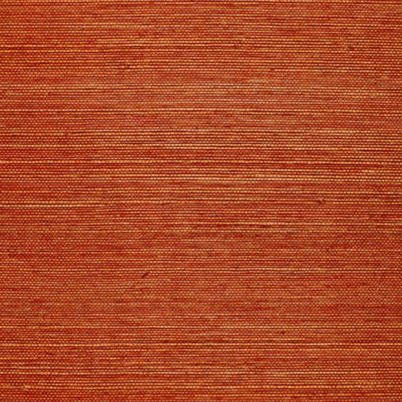 Ningbo Sisal Russet 524314 by Schumacher Wallpaper Quiet Beauty - Fabric Carolina -