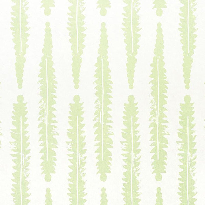 Fern Sage 5011111 by Schumacher Designer Wallpaper Molly Mahon 3.33" - Swanky Fabrics -