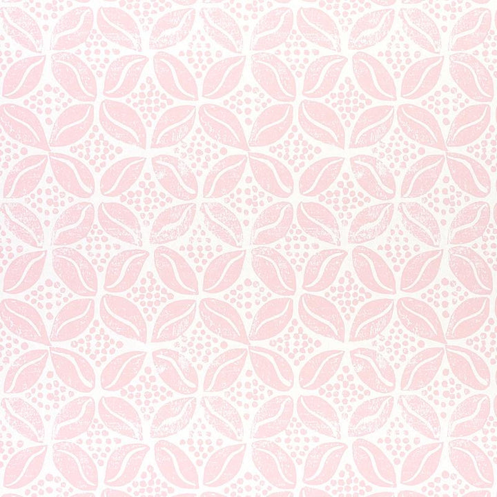 Coffee Bean Pink 5011140 by Schumacher Wallpaper Molly Mahon 7.0" - Fabric Carolina -