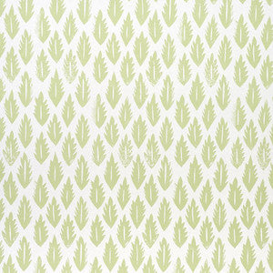 Leaf Grass Green 5011150 by Schumacher Wallpaper
