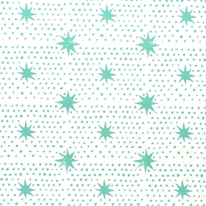 Spot & Star Seaglass 5011171 by Schumacher Designer Wallpaper Molly Mahon 7.0" - Swanky Fabrics -