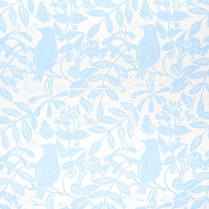 Bird & Bee Sky 5011190 by Schumacher Wallpaper Molly Mahon 20.5" - Fabric Carolina -