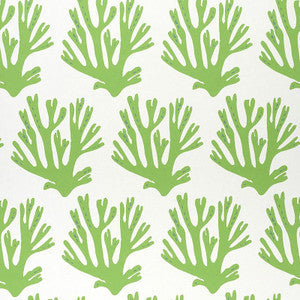 Coral Green 5011200 by Schumacher Wallpaper