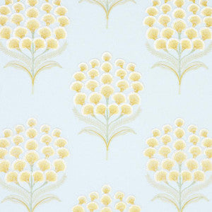 Aurelia Embroidery Sky 78811 by Schumacher Fabric