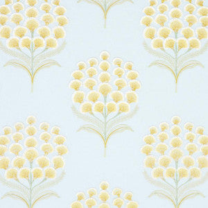 Aurelia Embroidery Sky 78811 by Schumacher Fabric