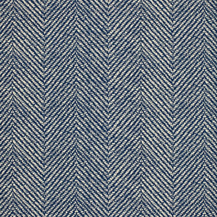 Chevron D'Ete Indoor/Outdoor Blue 173041 by Schumacher Fabric Plein Air 18.0" - Fabric Carolina -
