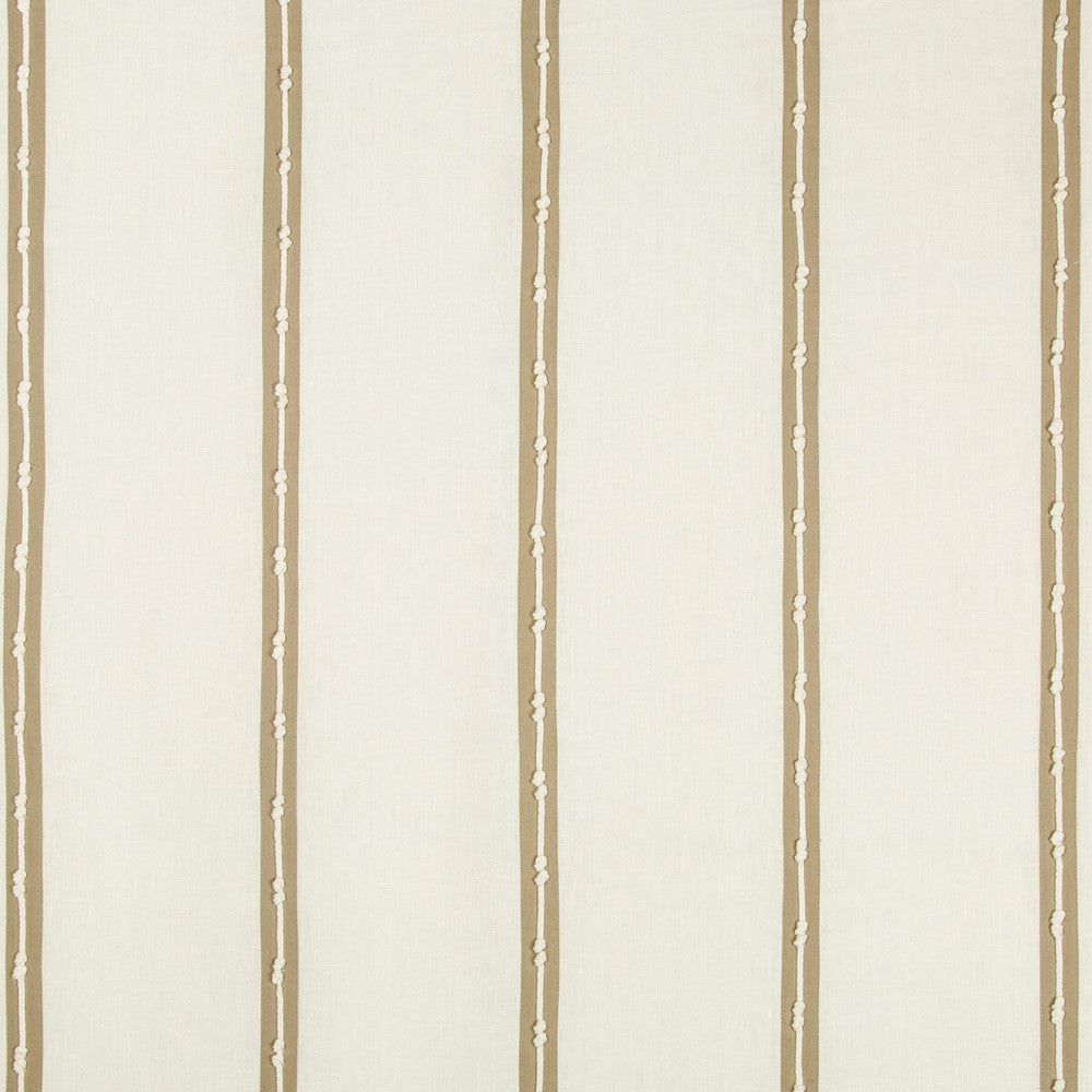 Knots Speed Ivory by Kravet Design Fabric BARCLAY BUTERA SAGAMORE LINEN - 90%;COTTON - 10% India LIGHT Horizontal: 7 and Vertical: 2.5 44 - Fabric Carolina -