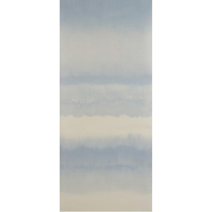Orissa Sisal Panel Sky 5011440 by Schumacher Wallpaper Aquarelle 34.0" - Fabric Carolina -