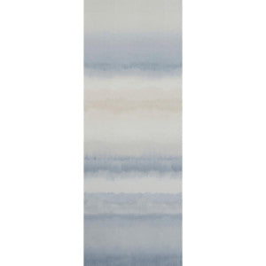 Orissa Panel Blue & Natural 5011451 by Schumacher Wallpaper