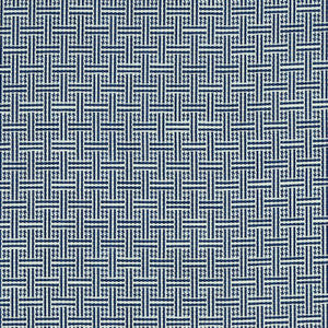 Brickell Indoor/Outdoor Navy 75936 by Schumacher Fabric