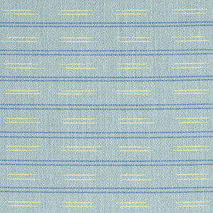 Ainsley Stripe Indoor/Outdoor Sky 78580 by Schumacher Fabric