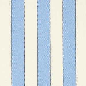 Blumont Stripe Indoor/Outdoor Blue 79050 by Schumacher Fabric