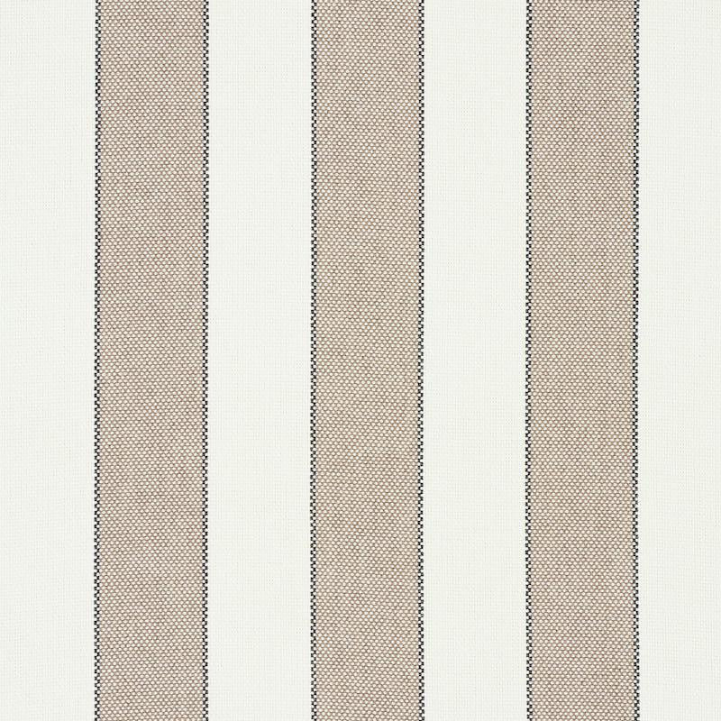 Blumont Stripe Indoor/Outdoor Stone 79051 by Schumacher Fabric Indoor/Outdoor: Prints & Wovens 1.88" - Fabric Carolina -