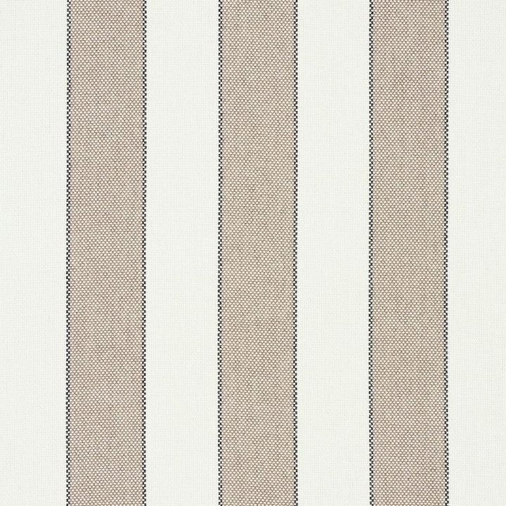 Blumont Stripe Indoor/Outdoor Stone 79051 by Schumacher Fabric Indoor/Outdoor: Prints & Wovens 1.88" - Fabric Carolina -