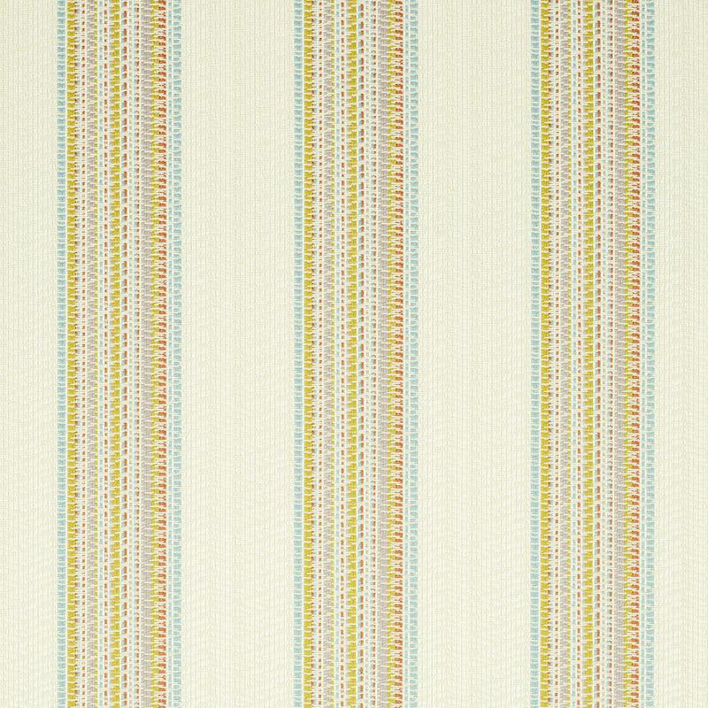 Bendita Stripe Indoor/Outdoor Multi 79151 by Schumacher Fabric Indoor/Outdoor: Prints & Wovens 6.75" - Fabric Carolina -