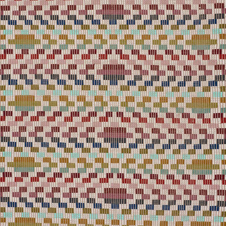 Izapa Hand Woven Brocade Multi 79250 by Schumacher Fabric A Rum Fellow 19.0" - Fabric Carolina -