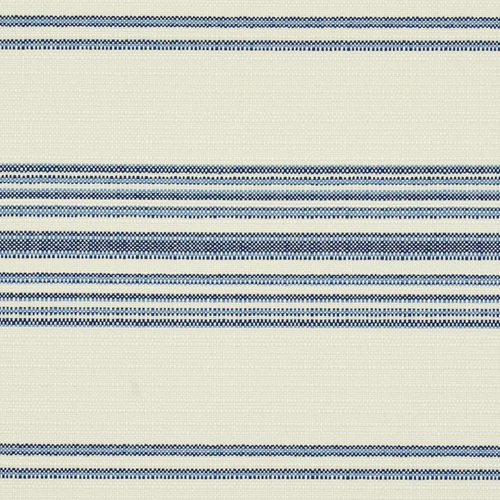 Solana Stripe Indoor/Outdoor Navy 79330 by Schumacher Fabric Indoor/Outdoor: Prints & Wovens - Fabric Carolina -
