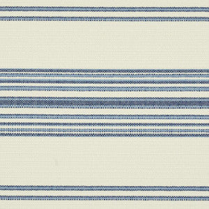 Solana Stripe Indoor/Outdoor Navy 79330 by Schumacher Fabric