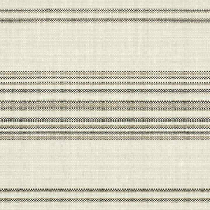 Solana Stripe Indoor/Outdoor Stone 79331 by Schumacher Designer Fabric Indoor/Outdoor: Prints & Wovens - Swanky Fabrics -