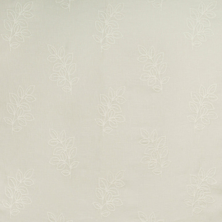Leafstich Ivory by Kravet Basics Designer Fabric BERMUDA LINEN - 61%;COTTON - 39% India - Horizontal: 12.5 and Vertical: 12.5 53 - Swanky Fabrics -