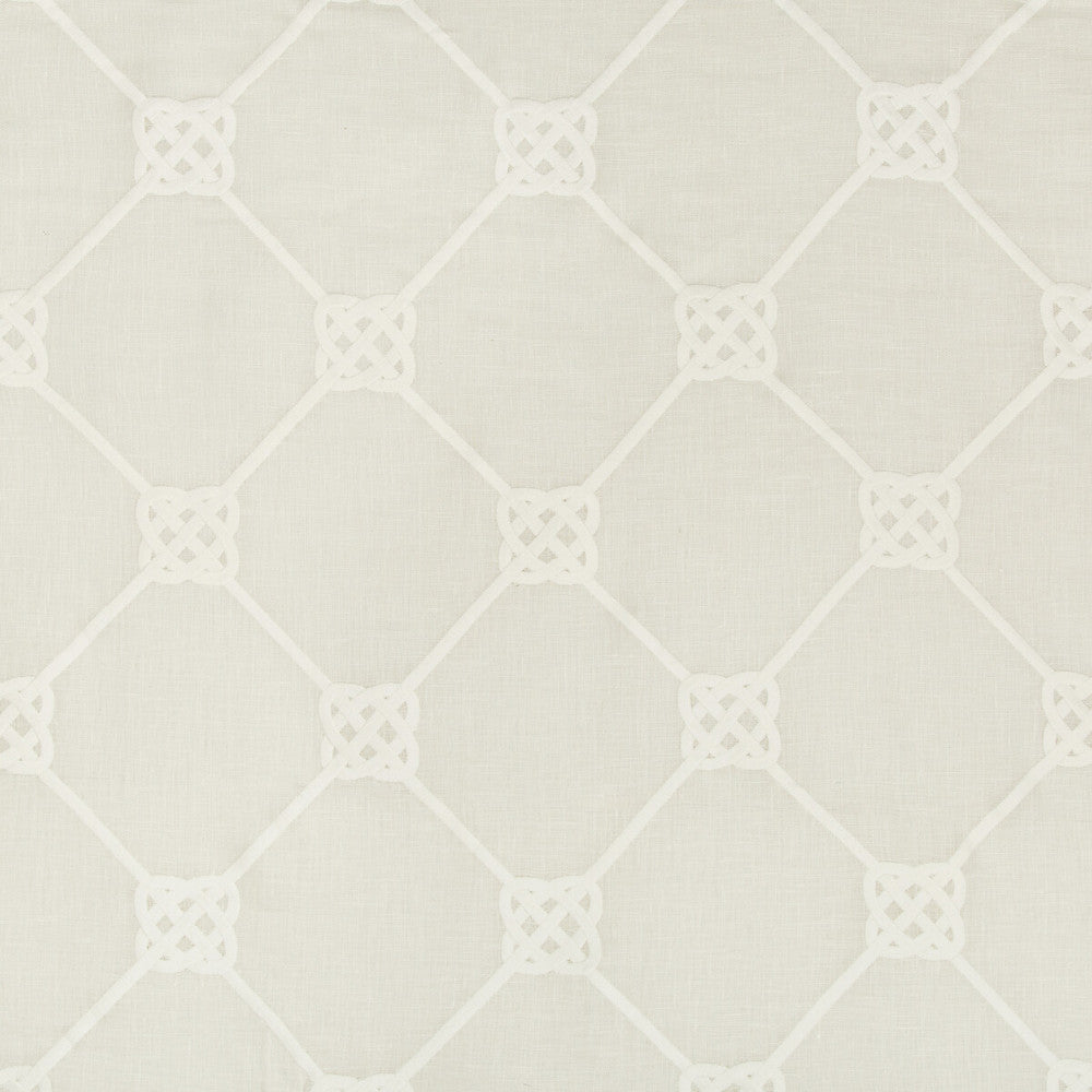 Knot Sheer Ivory by Kravet Basics Fabric BERMUDA LINEN - 65%;COTTON - 35% India - Horizontal: 8.5 and Vertical: 9.5 51.5 - Fabric Carolina -