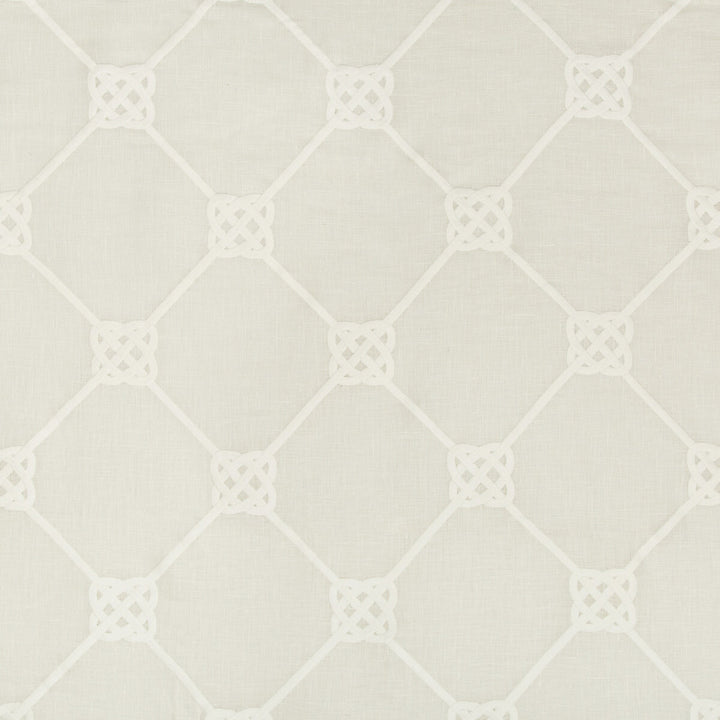 Knot Sheer Ivory by Kravet Basics Fabric BERMUDA LINEN - 65%;COTTON - 35% India Horizontal: 8.5 and Vertical: 9.5 51.5 - Fabric Carolina -