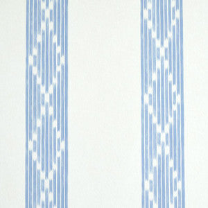 Sequoia Stripe Blue 5011532 by Schumacher Wallpaper