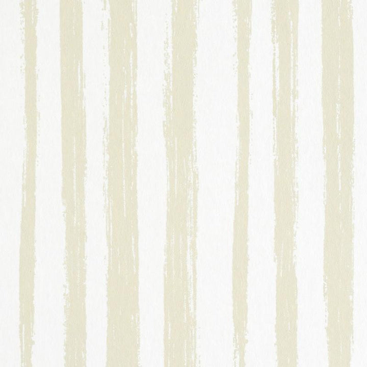 Sketched Stripe Natural 5011540 by Schumacher Wallpaper Stripe Wallcovering Collection - Fabric Carolina -