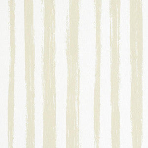 Sketched Stripe Natural 5011540 by Schumacher Wallpaper