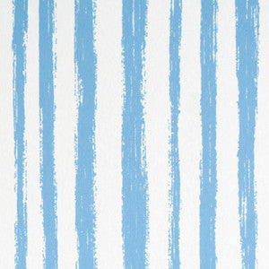 Sketched Stripe Blue 5011541 by Schumacher Wallpaper
