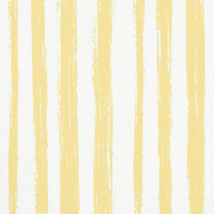 Sketched Stripe Yellow 5011543 by Schumacher Wallpaper