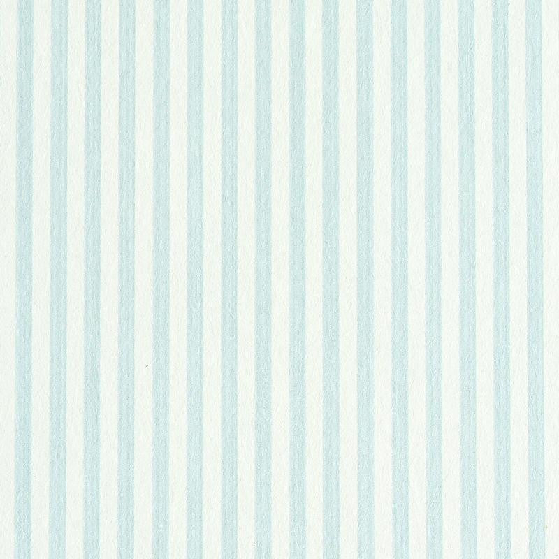 Edwin Stripe Narrow Sky 5011860 by Schumacher Wallpaper Stripe Wallcovering Collection - Fabric Carolina -