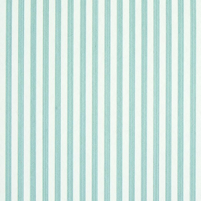 Edwin Stripe Narrow Seaglass 5011863 by Schumacher Wallpaper Stripe Wallcovering Collection - Fabric Carolina -