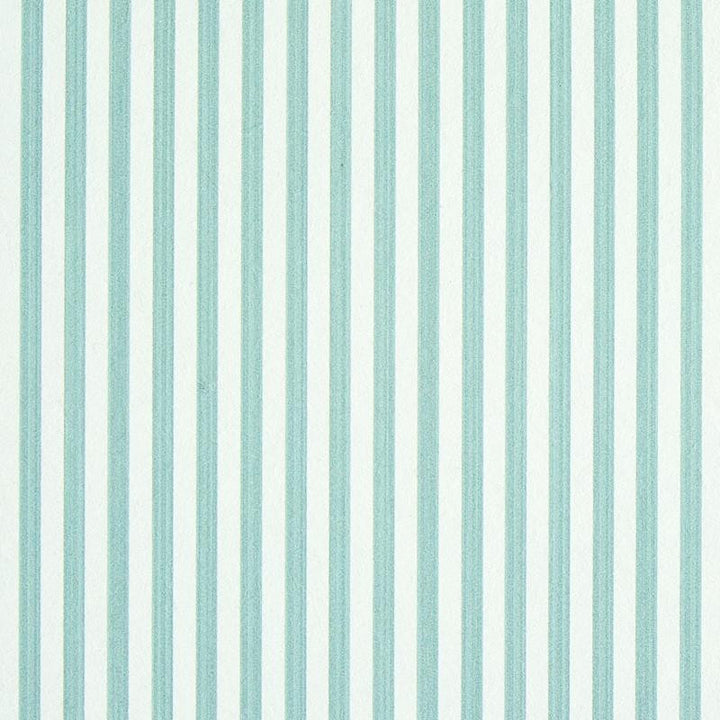 Edwin Stripe Narrow Seaglass 5011863 by Schumacher Wallpaper Stripe Wallcovering Collection - Fabric Carolina -