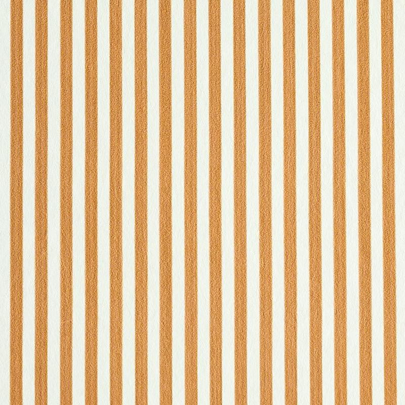 Edwin Stripe Narrow Butternut 5011873 by Schumacher Wallpaper Stripe Wallcovering Collection - Fabric Carolina -