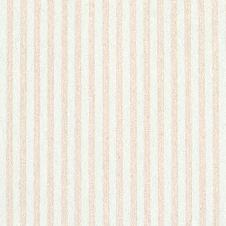 Edwin Stripe Narrow Blush 5011874 by Schumacher Designer Wallpaper Stripe Wallcovering Collection - Swanky Fabrics -