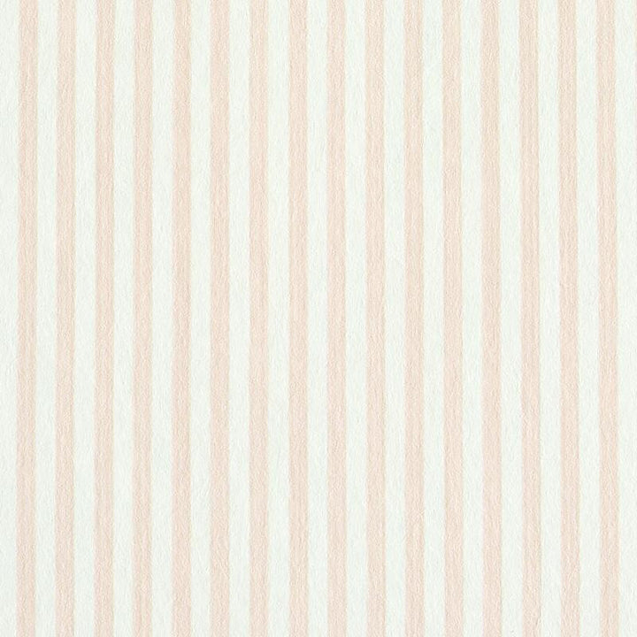 Edwin Stripe Narrow Blush 5011874 by Schumacher Wallpaper Stripe Wallcovering Collection - Fabric Carolina -