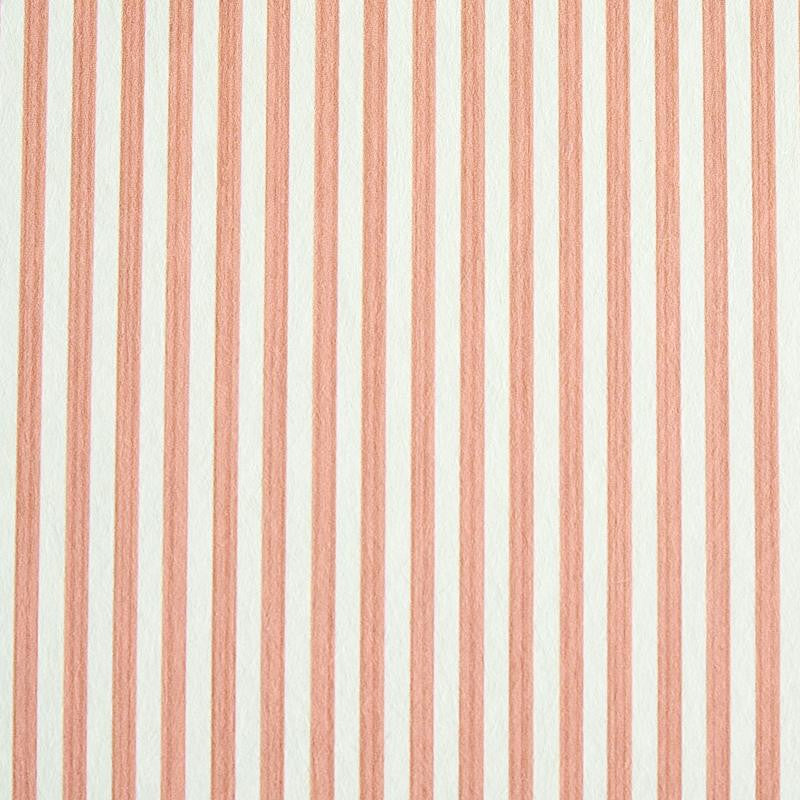 Edwin Stripe Narrow Pink 5011875 by Schumacher Wallpaper Stripe Wallcovering Collection - Fabric Carolina -