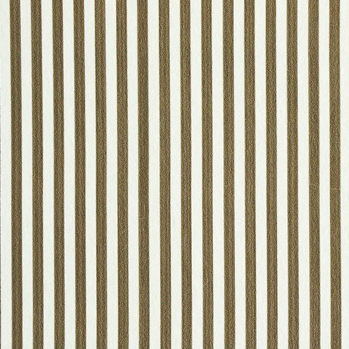 Edwin Stripe Narrow Mushroom 5011879 by Schumacher Wallpaper Stripe Wallcovering Collection - Fabric Carolina -