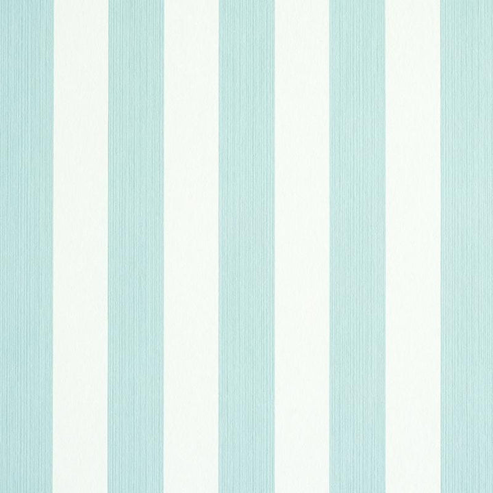 Edwin Stripe Medium Mineral 5011882 by Schumacher Wallpaper Stripe Wallcovering Collection 2.44" - Fabric Carolina -